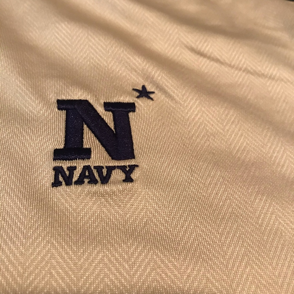 ❌SOLD❌ NWT Under Armour Naval Academy (USNA) Polo - Picture 4 of 5